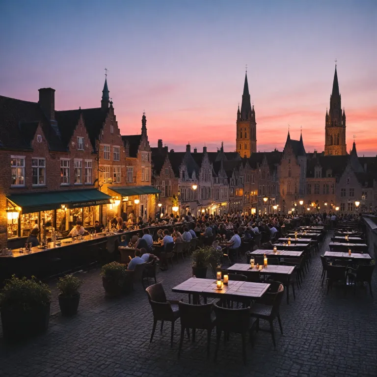 Elevate your Bruges stay: hotels with rooftop bars for panoramic city views