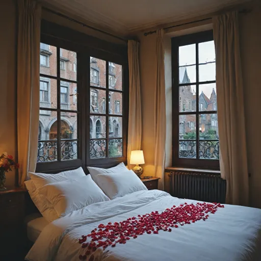 Bruges luxury hotels for honeymoon: romantic stays in the historic center