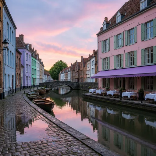 A Midsummer Evening in Bruges: Sunset Canals, Late Dinners and the Hotels That Set the Scene
