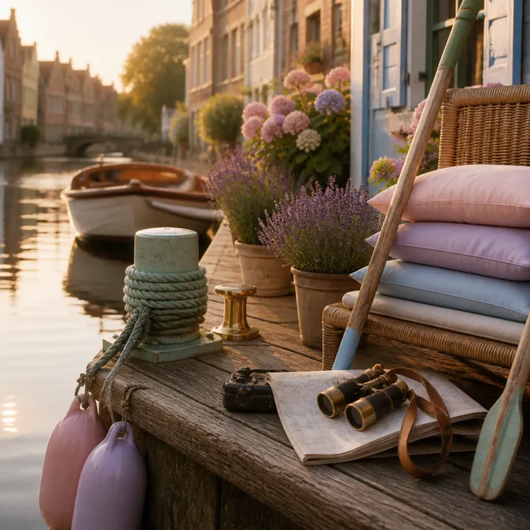 August on Bruges' Canals: The Waterside Spots the Tour Boats Pass